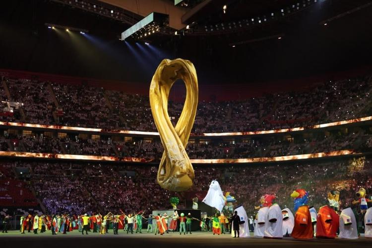 2022世界杯开幕式图片